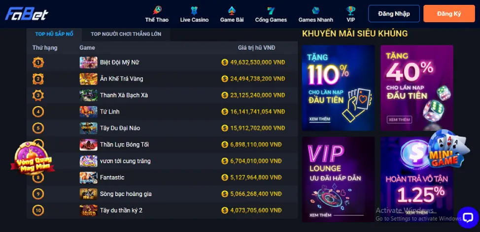 Chương Trình VIP i9bet41
